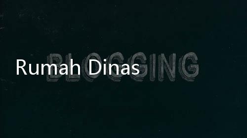 Rumah Dinas Lurah di Jakpus Tak Ditempati dan Jadi Gudang, Ini Reaksi Wagub DKI
