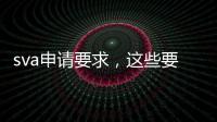 sva申请要求，这些要求你满足吗？